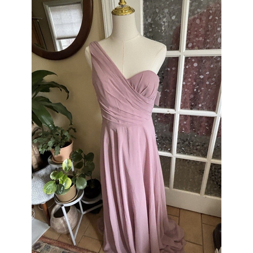 NWT Celebrate DB Studio Gown 8  Dusty Pink David's Bridal Prom Wedding Formal